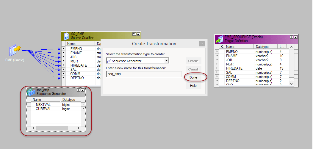 Sequence generator. Преобразовать в varchar2. Nextval sequence Postgres. Union all Transformation IPC.