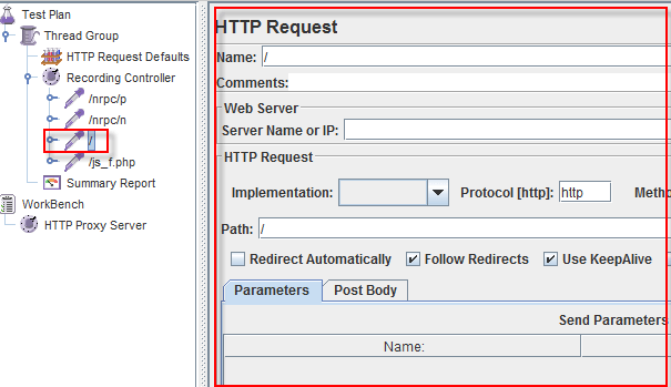 Тестирование прокси-сервера HTTP с использованием Jmeter