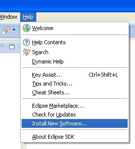 Eclipse / Помощь / Установить