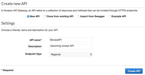 RESTful API