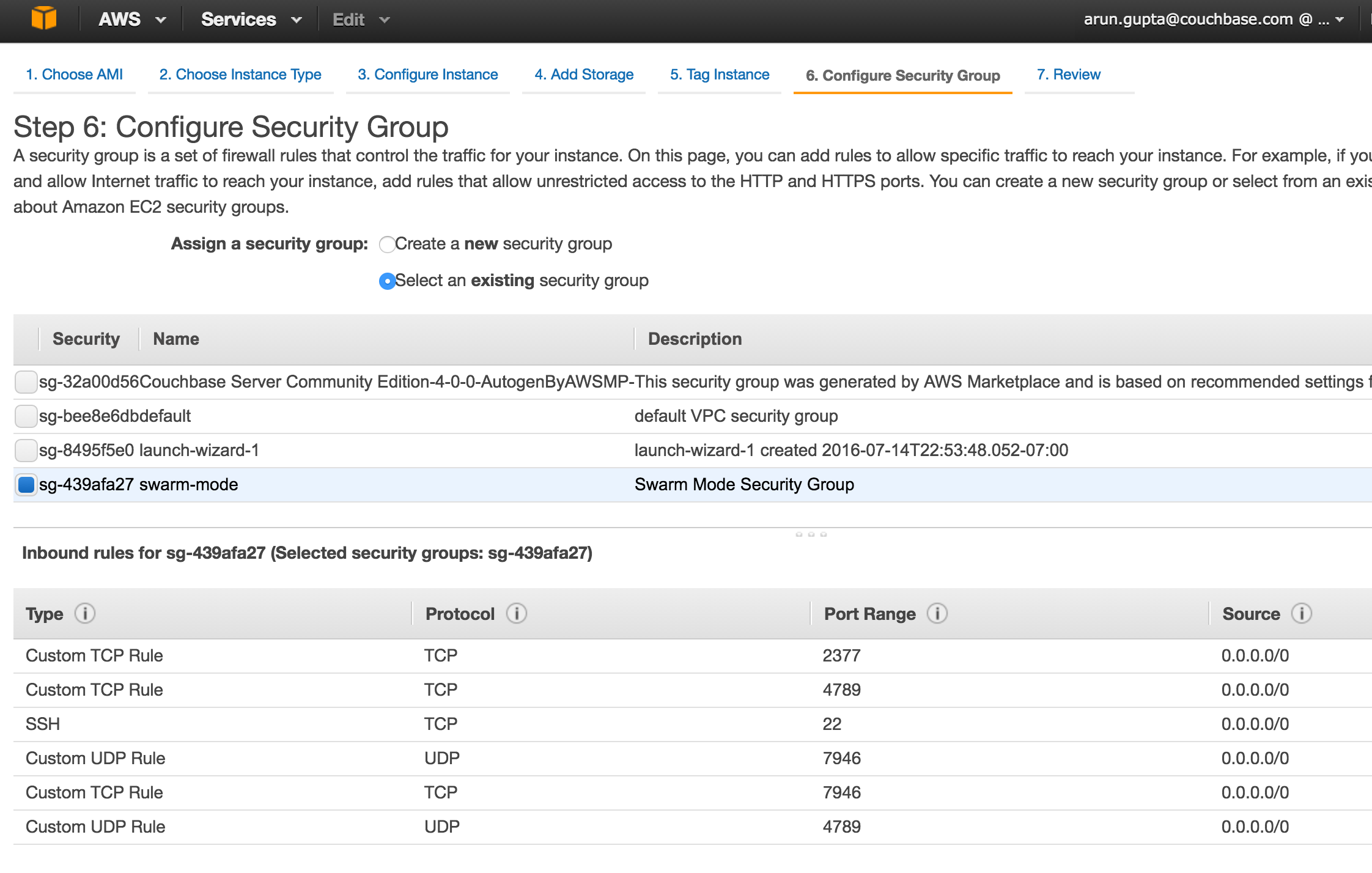 ec2-swarmmode-безопасности группы