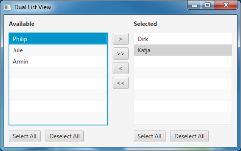 listselectionview