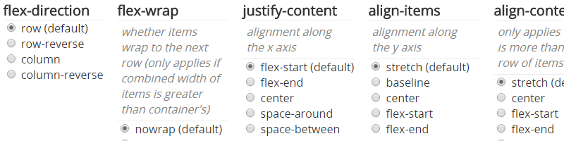 Flexbox.help