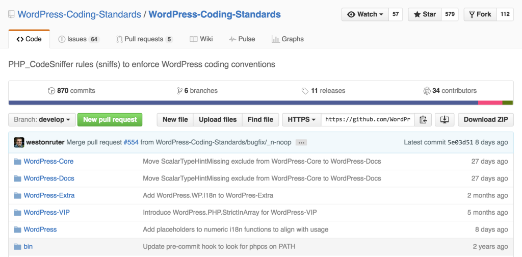Стандарты кодирования WordPress