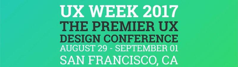 UX Week 2017