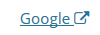 Google как текстовая ссылка со значком внешней ссылки