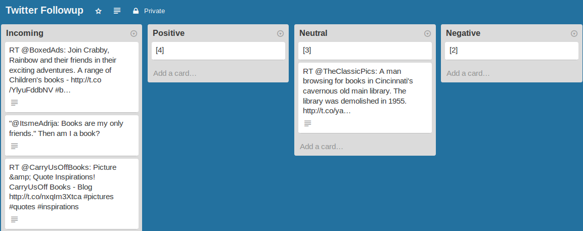 Twitter Follow-up "app" built on top of Trello