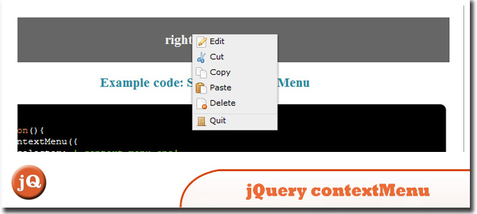 плагин jQuery contextMenu