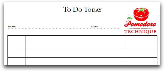 Pomodoro To-Do List