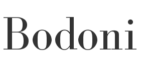 Bodoni