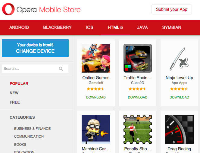 Opera Mobile Store