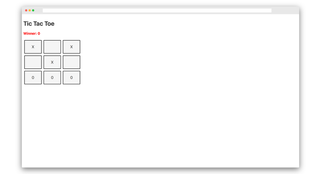 Svelte - Tic Tac Toe Победитель Совета