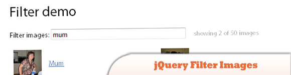 jQuery Filter Изображения
