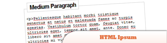 HTML Ipsum