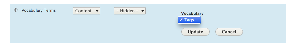 DS Field Settings Form