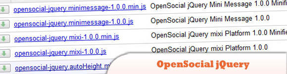 OpenSocial jQuery