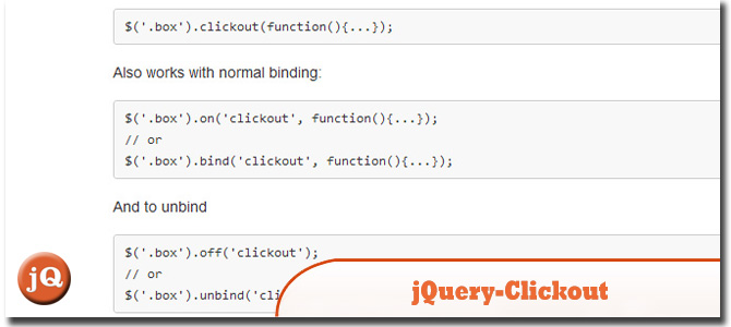 JQuery-Clickout