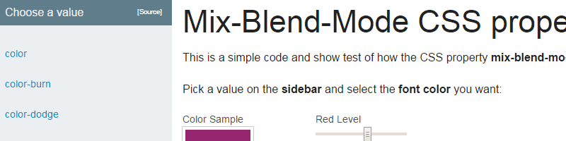 Тест CSS-свойств Mix-Blend-Mode