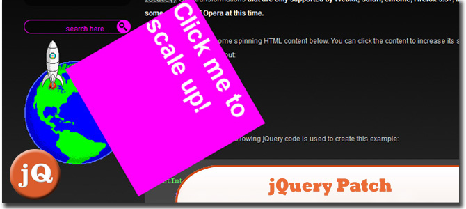 JQuery Patch