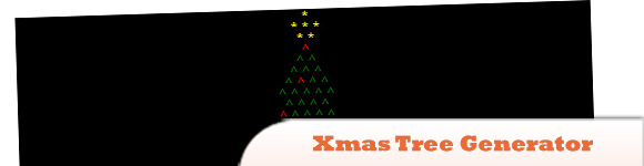 Xmas Tree Generator