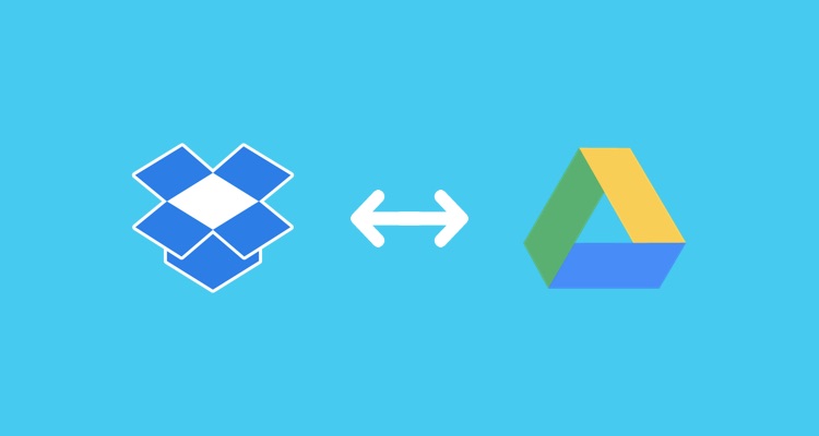 Рабочий процесс Google Drive в Dropbox