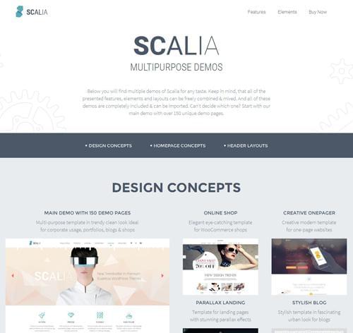 Scalia Theme