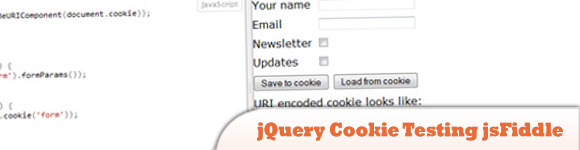 Тестирование jQuery Cookie jsFiddle