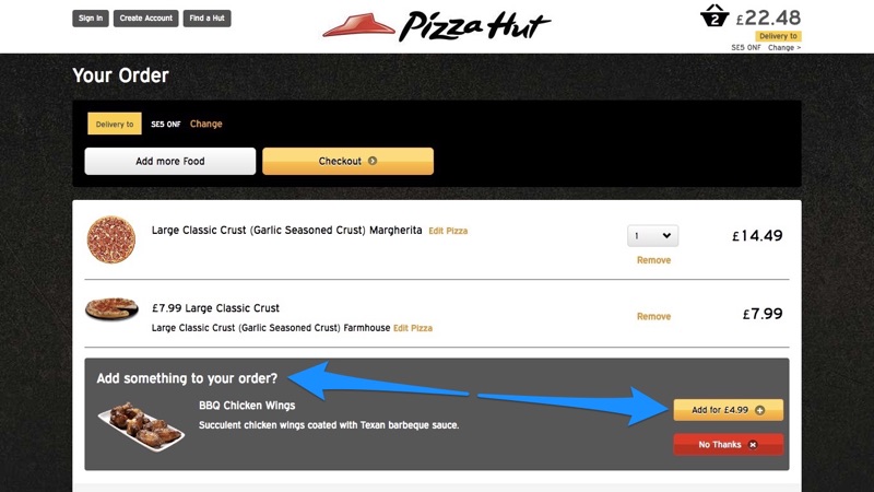 Pizza Hut Интернет Точка Продажи