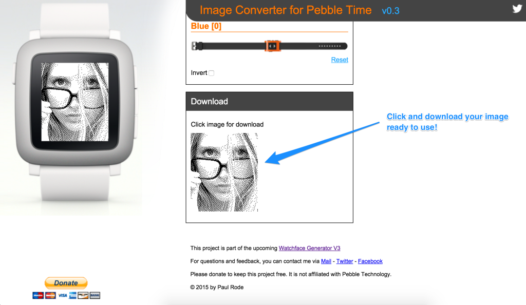 Загрузка из Image Converter