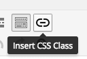 TinyMCE вставить CSS класс