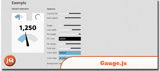 Gauge.js