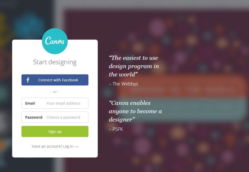 Canva Войти