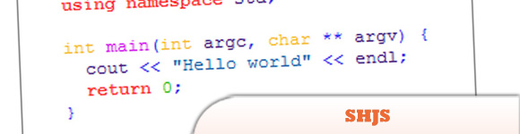SHJS - Подсветка синтаксиса в JavaScript