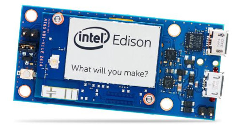 Информационная панель Intel Edison