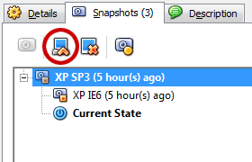Снимок VirtualBox 3