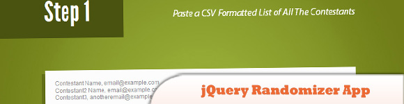 Приложение jQuery Randomizer