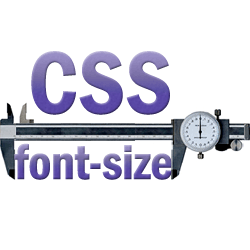 CSS размер шрифта