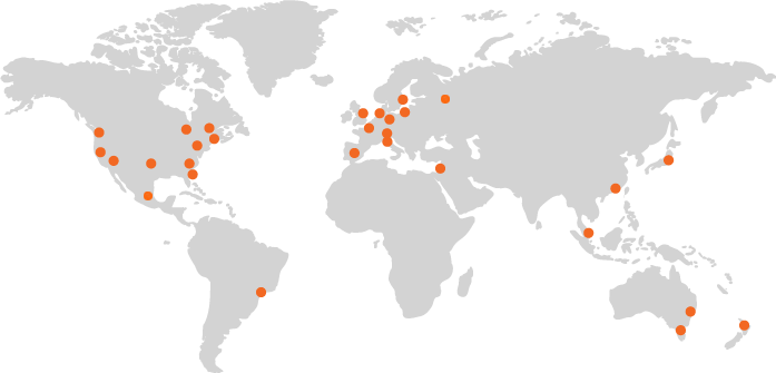 Глобальная карта CDN