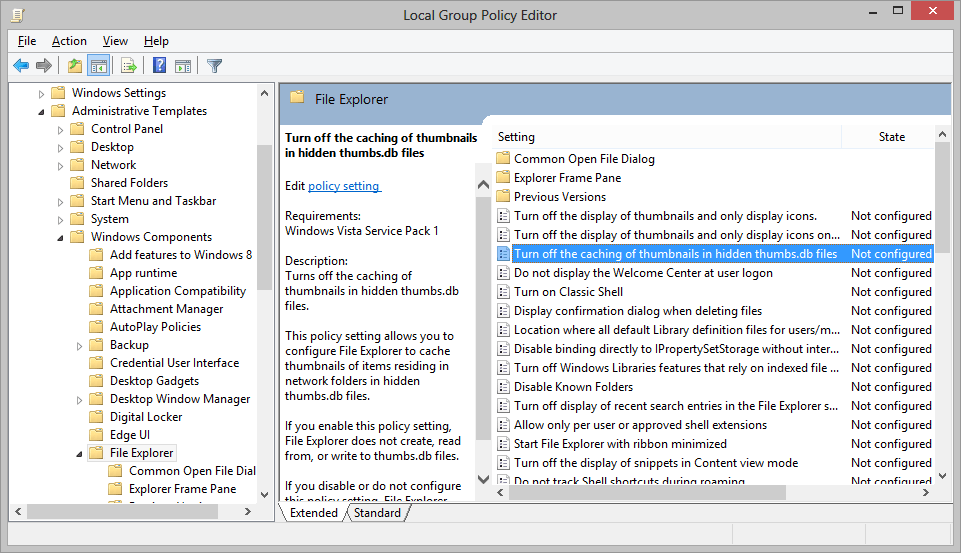 Cache user libraries. Что такое файл thumbs. Thumbs что это за файл. GPO SP. Windows Vista проводник.