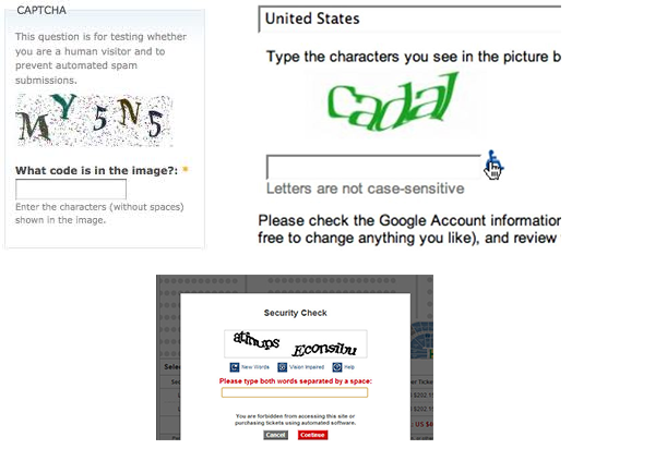 CAPTCHAs