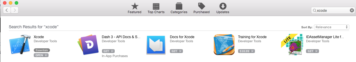 получить Xcode