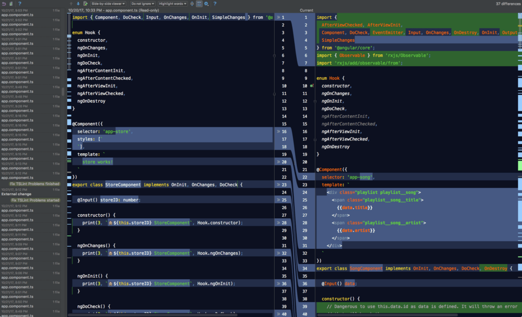 WebStorm и Angular: путешествие во времени