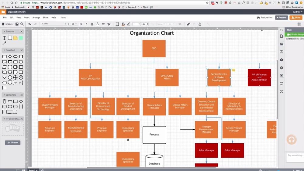 Карта LucidChart