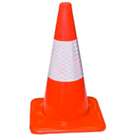 A traffic cone