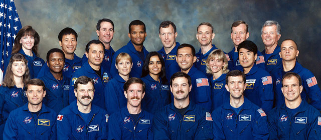 NASA Astronaut Group 15 - исходное изображение до обнаружения лица