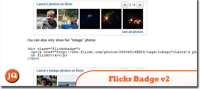 Flickr Badge v2