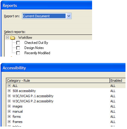 dreamweaver validation