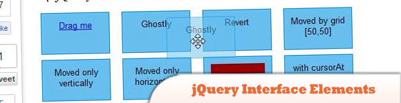 Элементы интерфейса jQuery