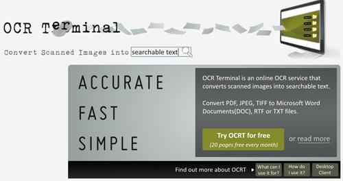 Ocr Terminal