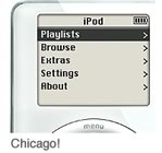 Чикаго на iPod